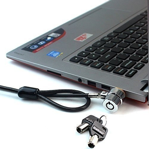 Ruban Notebook Lock Y La Seguridad Cable Pcportatil Dos Cla 0
