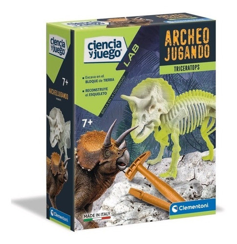 Juego De Ingenio Ciencia Excavar Mamut Clementoni 0