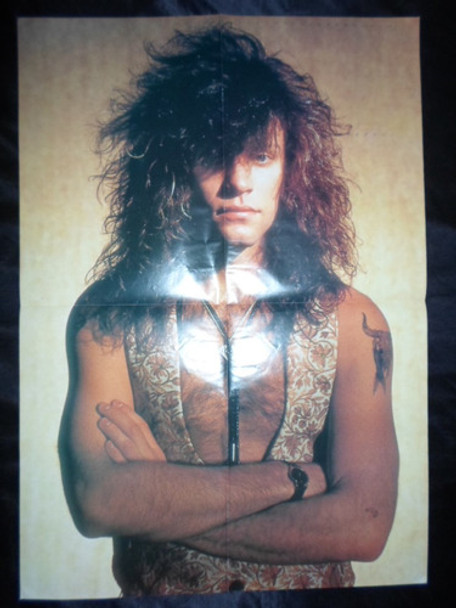 Bon Jovi Poster Gigante 55 X 79 0
