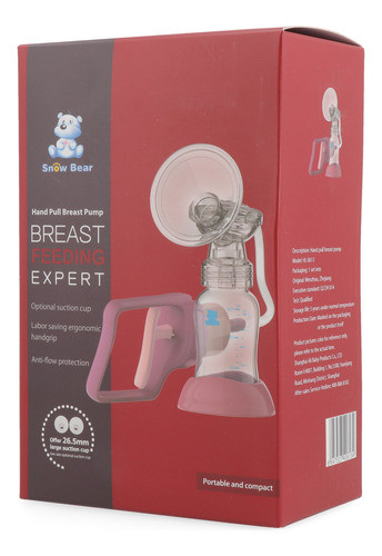 Extractor De Leche Materna Manual Snow Bear 0