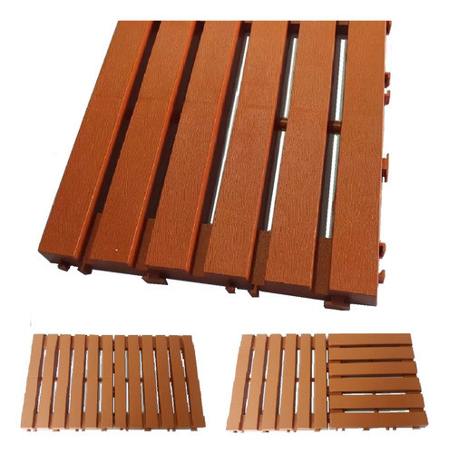 Decks Plástico Kit 08  Encaixe Modular Coberturas E Sacadas 0