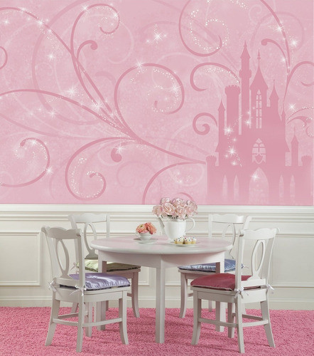 Vinilo Decorativo Pared [0jop2rc6] Castillo Princesa 0