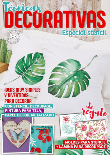 Técnicas Decorativas, Especial Stencil - Arcadia Ediciones 0