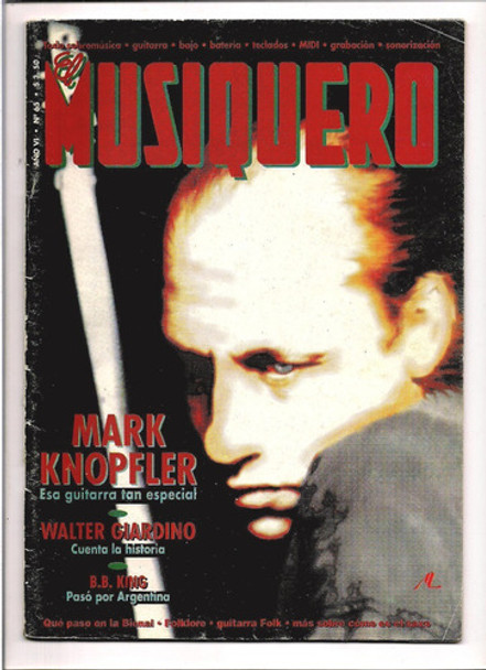 Revista El Musiquero N° 65 Mark Knopfler Bb King Giardino B5 0