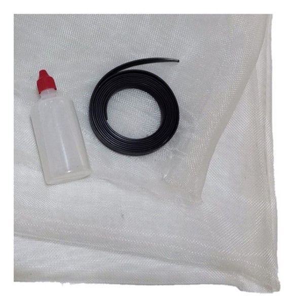 Mosquiter Magnetico, Tela Pvc, Iman, Pegamento, Kit X 1 M2. 0