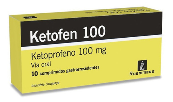 Ketofen® 100 Mg X 10 Comprimidos 0