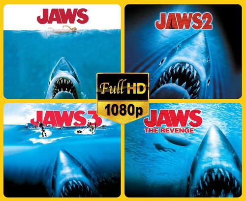 Tiburon Saga Completa Serie De Peliculas Jaws Full Hd 0