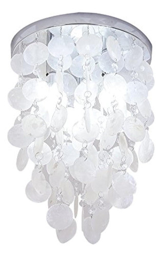 Injuization Iluminación Moderna Cáscara De Cristal E12 Luces 0