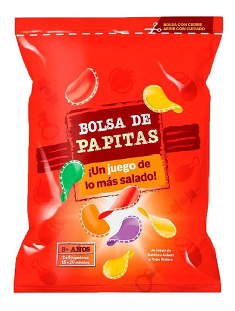 Juego De Cartas Bolsa De Papitas Asmodee Febo 0
