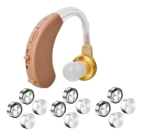 Super Amplificador Sordera Alta Audifono + 12 Pilas Oferta! 0
