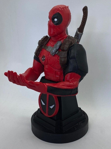 Soporte Joystick Deadpool Estatua Impreso 3d 0