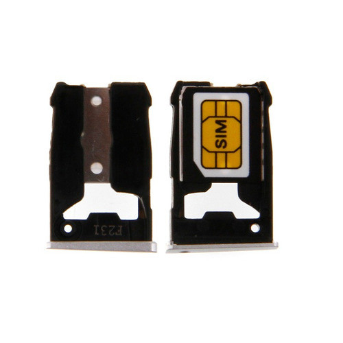 Moto X2 Bandeja Porta Nano Sim Tray Motorola X2  Plateado 0