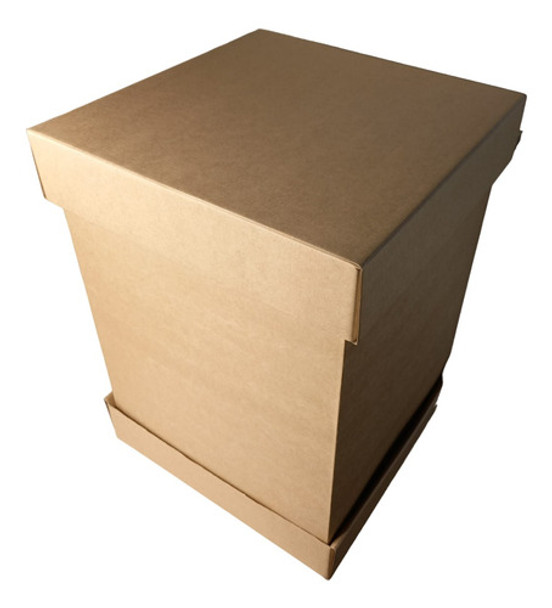 Caja Para Tortas Grandes Desmontable X10 Unidades 0