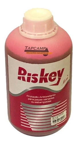 Verniz Antioxidante Protetivo Vermelho P/ Usinagem Riskey 1l 0