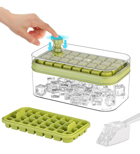 Molde Para Hacer Hielo Con Caja De Almacenamiento 0