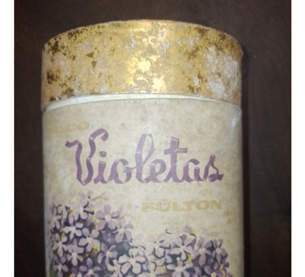 Antiguo Talco - Violetas Fulton - Perfumeria De Coleccion 0