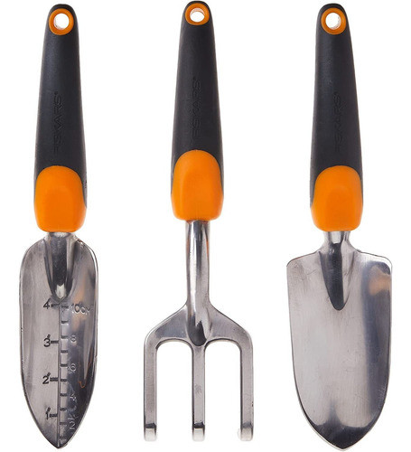 Juego De Herramientas De Jardin Color Negro Y Naranja 0