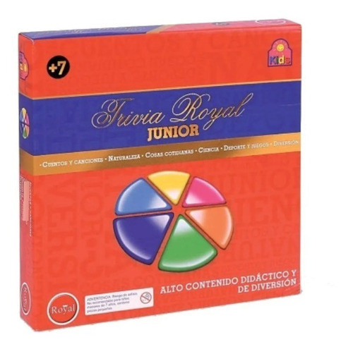 Juego De Mesa Trivia Junior Royal 0