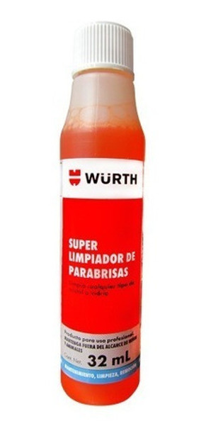 Super Limpiador De Parabrisas Concentrado Wurth 32 Ml 0 Super Limpiador De Parabrisas Concentrado Wurth 32 Ml 0