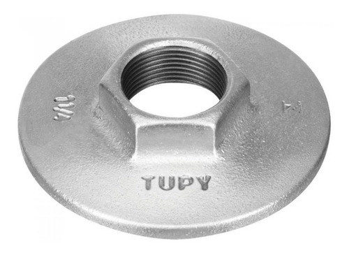 Platina Galvanizada 1/2  Tupy 0
