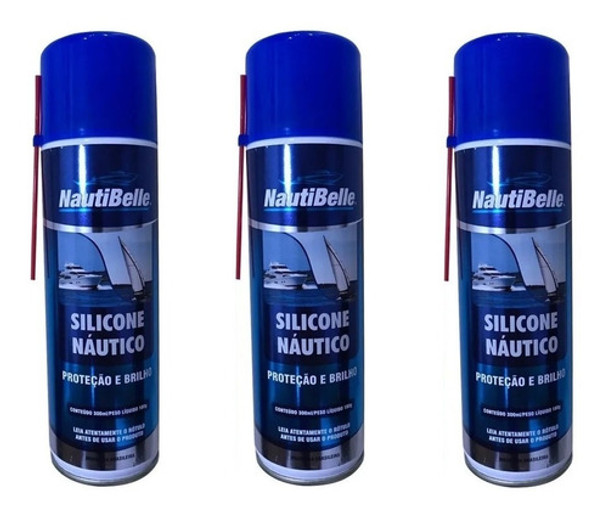 Silicone Náutico Nautibelle 300 Ml Lancha Barco Jet C/ 3 Un 0 Silicone Náutico Nautibelle 300 Ml Lancha Barco Jet C/ 3 Un 0