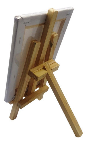 Mini Cavalete Para Tela De Pintura 30 Cm - Supertela Novo 0