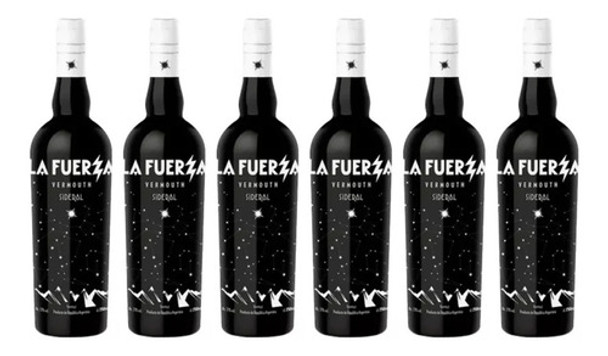 Vermouth La Fuerza Sideral 750cc Caja X6 0