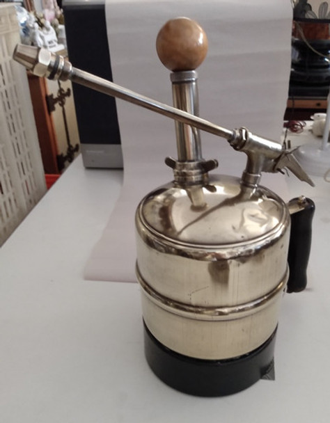 Antiguo Pulverizador/fumigador De Bronce 083 0