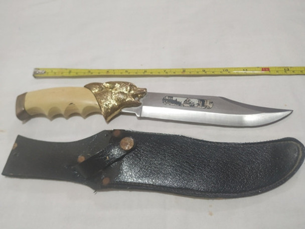 Cuchillo Antiguo Vintage Escelente Estado Acero Inoxidable 0