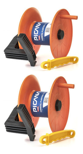 Carretel Vacio Plástico Cable Electroplástico Picana 0