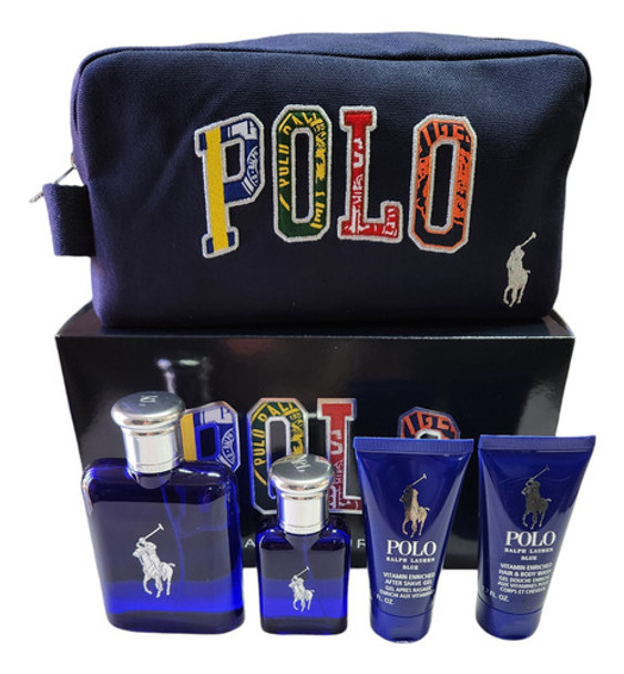 Set Polo Ralph Lauren Blue Edt 125ml 0