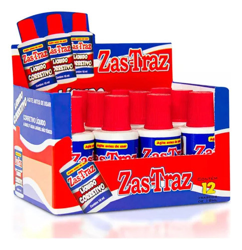 Liquido Corretivo  Cx C/12 De 18ml Cada 0