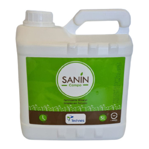 Sanin  5 Litros   Bactericida E Fungicida  Technes 0
