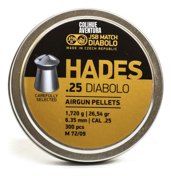Balines Jsb Hades Cal. 6,35mm 26,54 Grains X300 U. 0