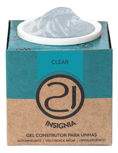 Gel Construtor Ecoline Insignia Clear Nails 21 6g 0