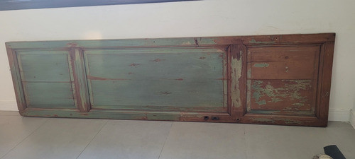 Puerta Antigua, Ideal Puerta Granero, Respaldo De Cama, Deco 0