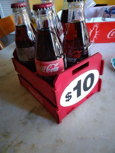 Cajon Promocion De Coca Cola, Pequeño P/botellas 237ml 0