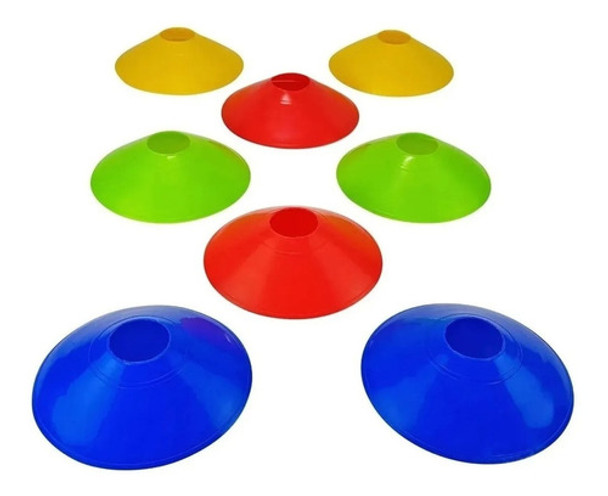 Kit 100 Conos Tortugas De Entrenamiento Lmr Deportes 0