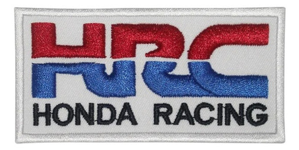 Parche Bordado Hrc Honda Racing Termotransferible 9 Cms 0