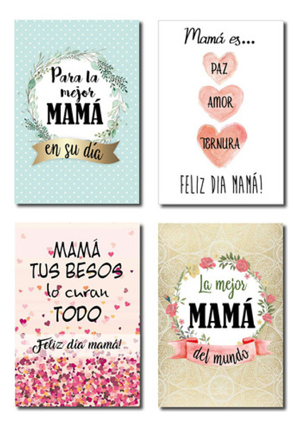 Tarjetas Día De La Madre - Kit Imprimible 0