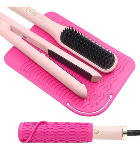 Alfombrilla Para Planchita Resistente Al Calor-rosa 0