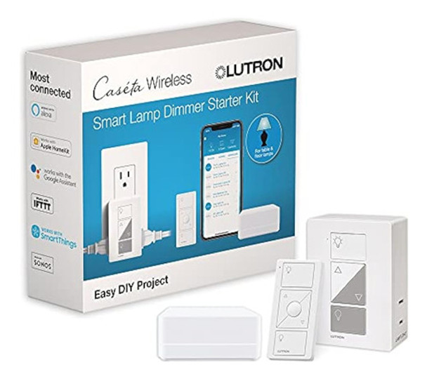Lutron Caseta Wireless Smart Bridge Dimmer Kit Con Plug-in L 0
