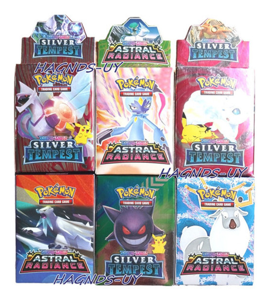 Pack Cartas Pokémon Tcg Sword & Shield Set De 100 Cartas 0