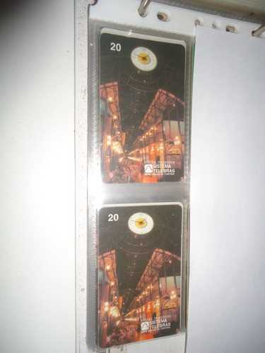 Cartão Telefônico-série Rua 24 Horas-1997-(l-2)-c/camisinha 0