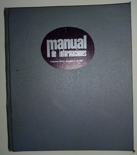 Manual De Informaciones De 1981 0