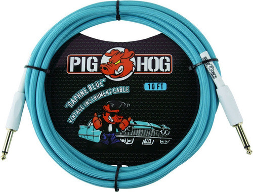 Pig Hog Pch10db Cable Plug De Tela De 3 Metros 0