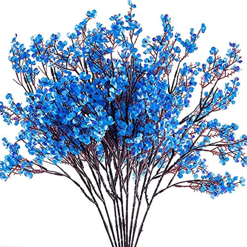 Lansdowns 10 Piezas Babys Breath Flores Artificiales A Grane 0
