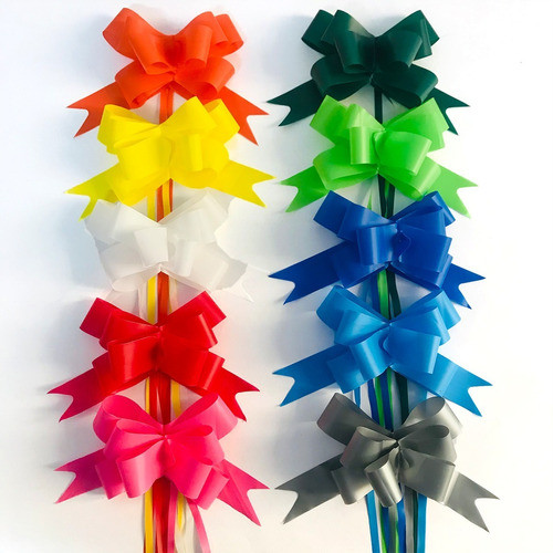 Moños Mágicos N°50 Colores Surtidos X 50u Directo Fábrica 0