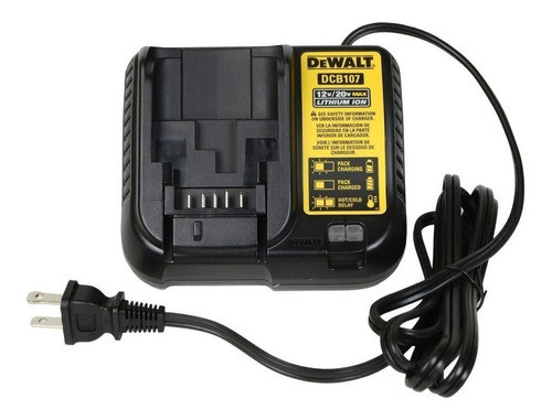 Cargador Dewalt 20v Dcb107 0
