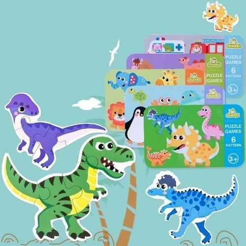 Puzzle En Lata Animales 0